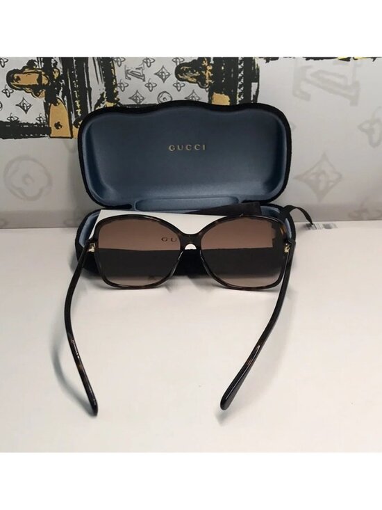 Gucci GG0546SK 002 – Havana Brown Gradient | 60-14-145 | New Authentic” main image 7
